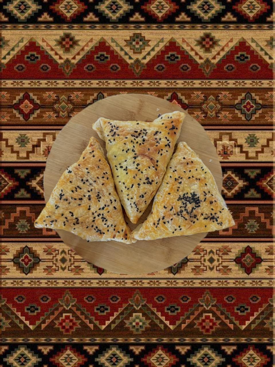 Самса с картошкой и сыром