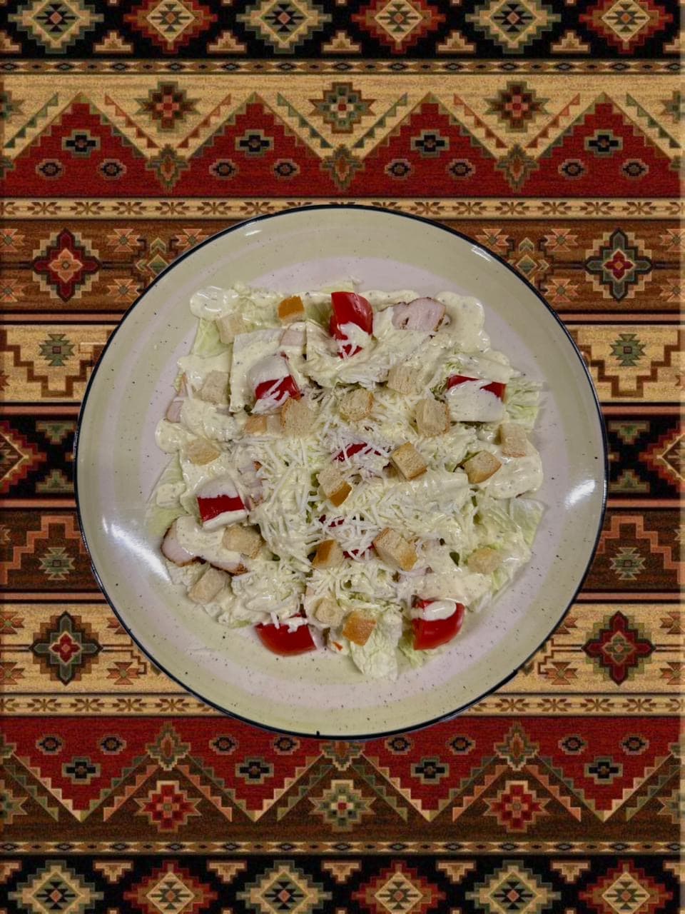 Цезарь с курицей